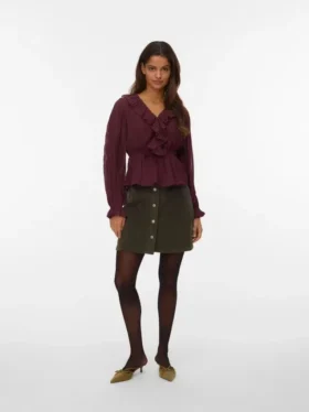 Vmetta High Waist Short Skirt