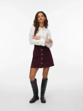 Vmetta High Waist Short Skirt
