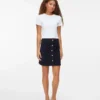 Vmetta High Waist Short Skirt