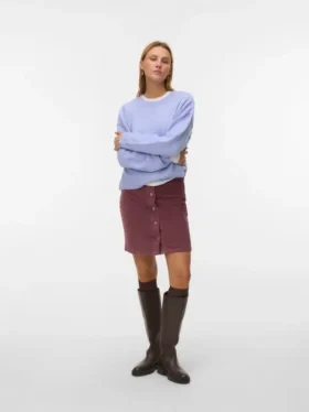 Vmetta High Waist Short Skirt