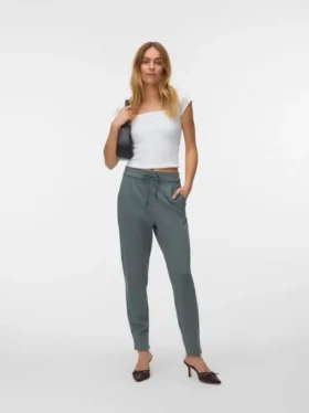 Vmeva Mid Waist Trousers