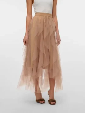 Vmeve High Waist Long Skirt