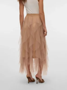 Vmeve High Waist Long Skirt