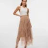 Vmeve High Waist Long Skirt