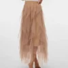 Vmeve High Waist Long Skirt