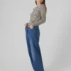 Vmfaith Low Rise Wide Leg Fit Jeans