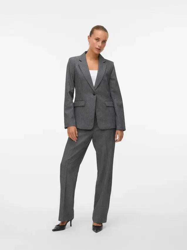 Vmfalke Mid Waist Trousers Vmfalke Mid Waist Trousers