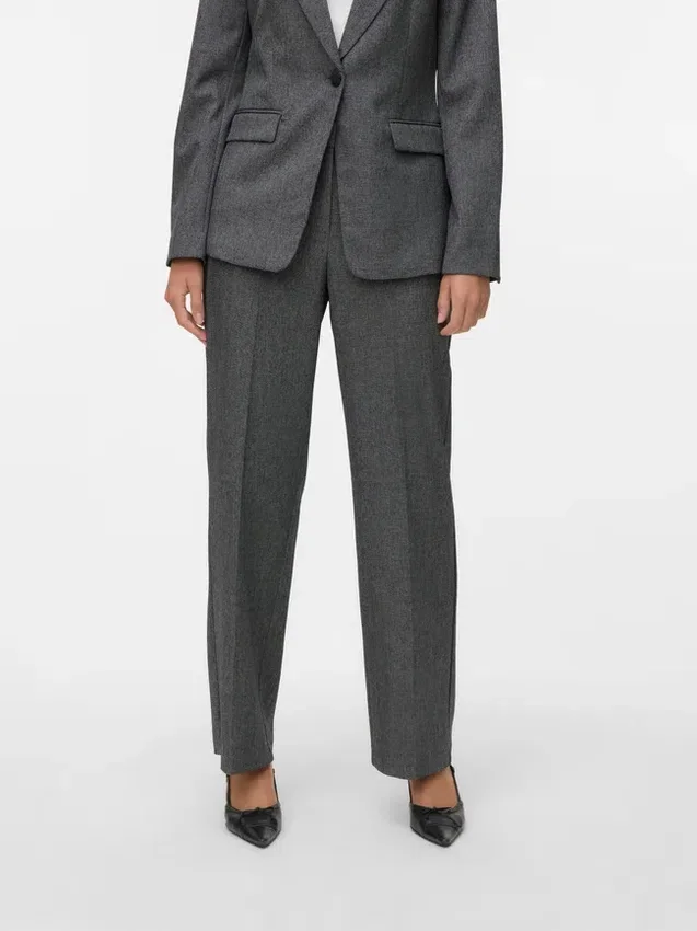 Vmfalke Mid Waist Trousers Vmfalke Mid Waist Trousers