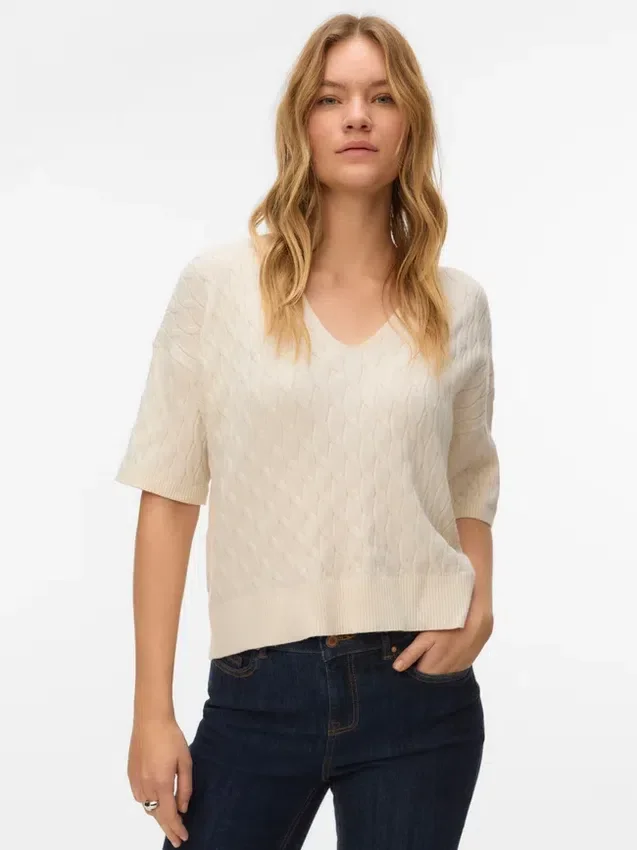 Vmfantastic Knitted T-Shirt Vmfantastic Knitted T-Shirt