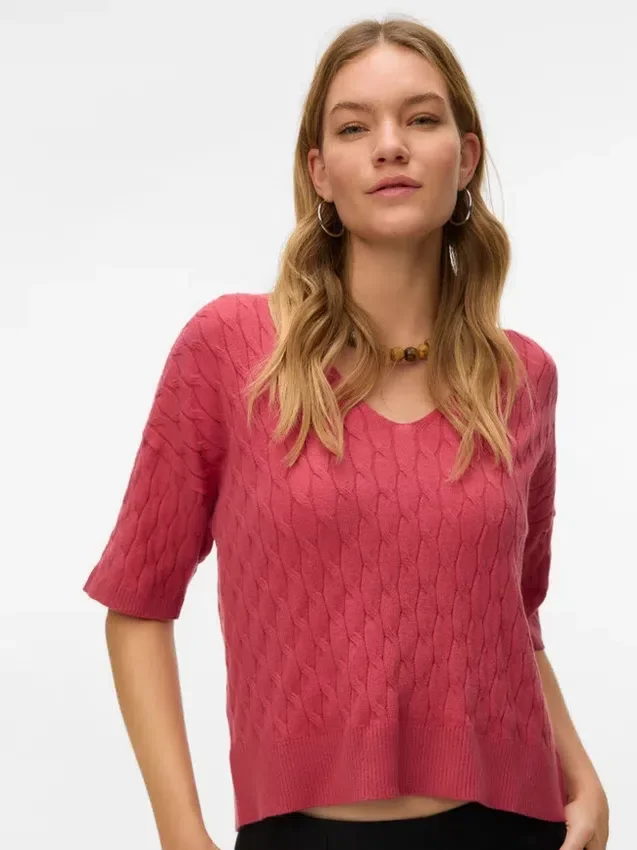 Vmfantastic Knitted T-Shirt Vmfantastic Knitted T-Shirt