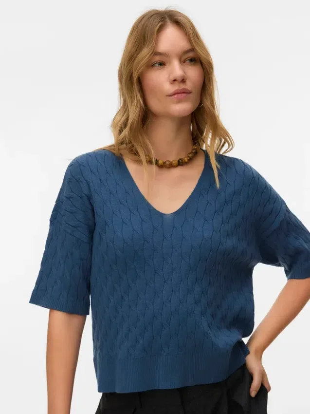 Vmfantastic Knitted T-Shirt Vmfantastic Knitted T-Shirt