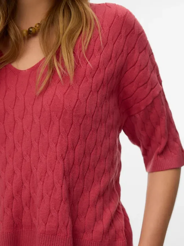 Vmfantastic Knitted T-Shirt Vmfantastic Knitted T-Shirt
