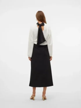 Vmfie Mid Waist Long Skirt