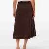 Vmfilia High Waist Midi Skirt