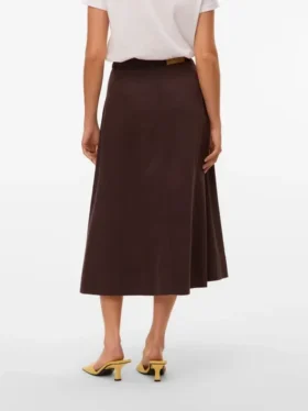 Vmfilia High Waist Midi Skirt