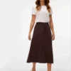 Vmfilia High Waist Midi Skirt