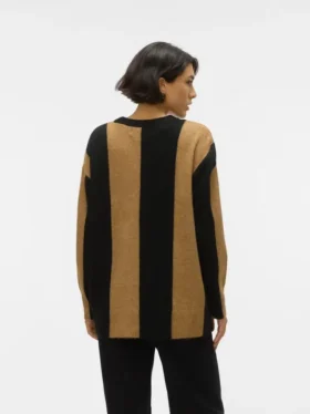 Vmfilucastripe Knitted Pullover