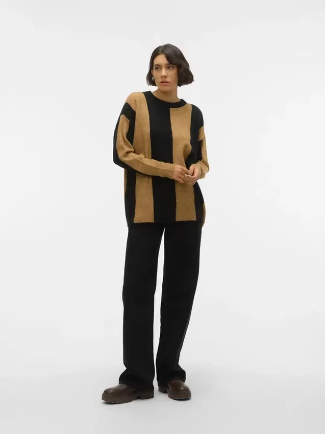 Vmfilucastripe Knitted Pullover Vmfilucastripe Knitted Pullover