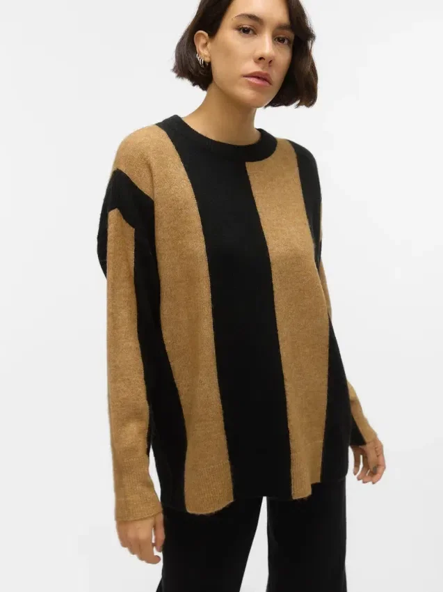 Vmfilucastripe Knitted Pullover Vmfilucastripe Knitted Pullover