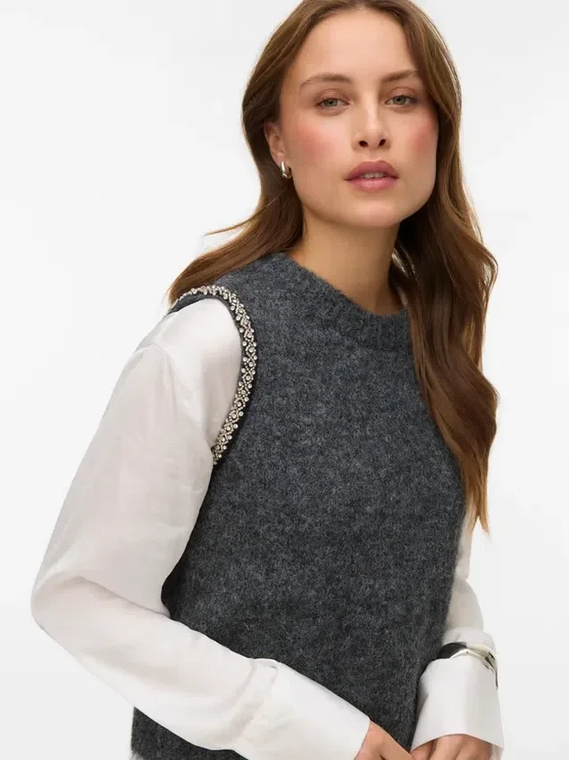 Vmfirenze Knit Waistcoat Vmfirenze Knit Waistcoat