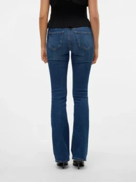 Vmflash Mid Rise Flared Fit Jeans