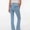 Vmflash Mid Rise Flared Fit Jeans