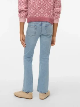 Vmflash Mid Rise Flared Fit Jeans