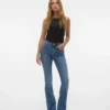 Vmflash Mid Rise Flared Fit Jeans