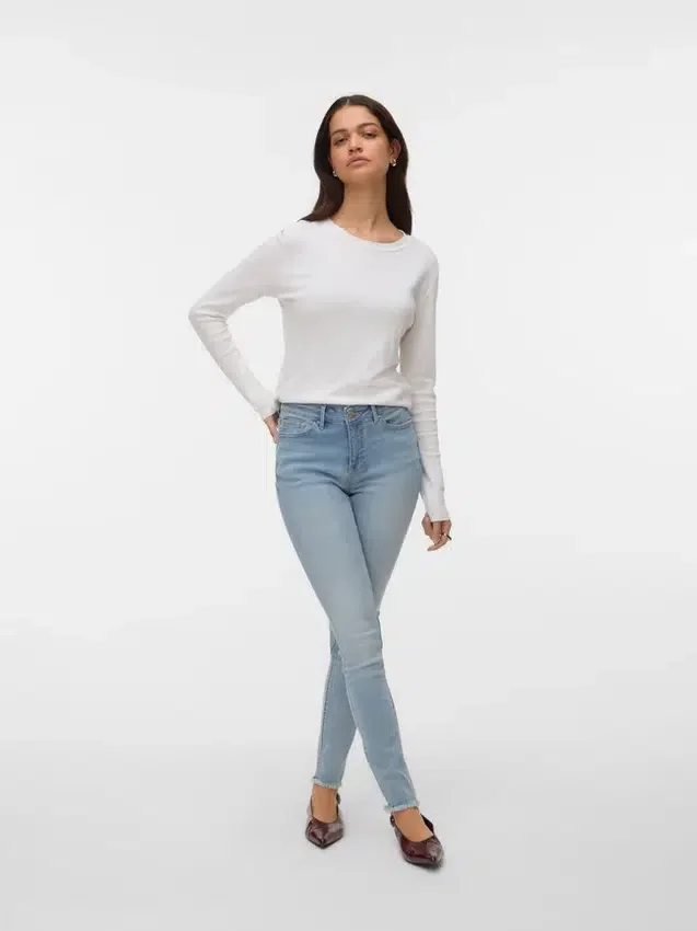 Vmflash Mid Rise Skinny Fit Jeans Vmflash Mid Rise Skinny Fit Jeans