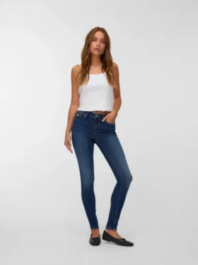 Vmflash Mid Rise Skinny Fit Jeans