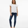 Vmflash Mid Rise Skinny Fit Jeans