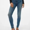 Vmflash Mid Rise Skinny Fit Jeans