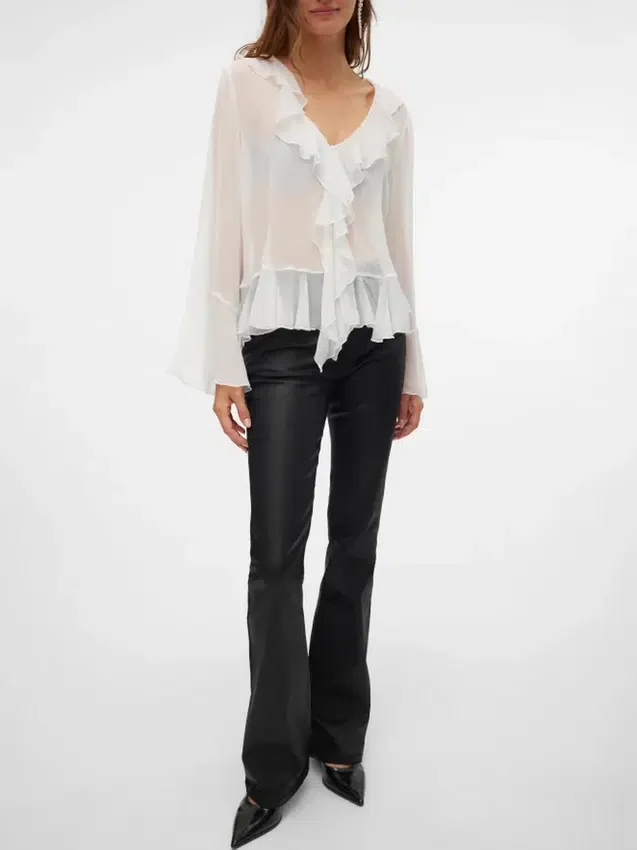 Vmflash Mid Rise Trousers Vmflash Mid Rise Trousers