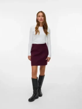 Vmfortuneallison High Waist Short Skirt