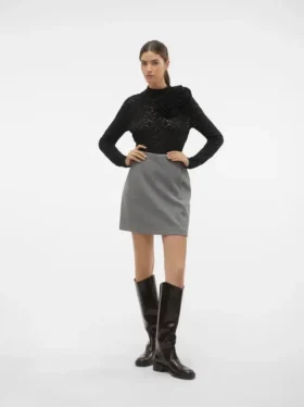 Vmfortuneallison High Waist Short Skirt
