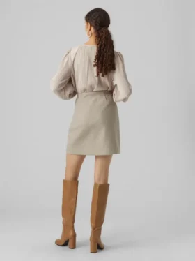 Vmfortuneallison High Waist Short Skirt