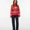 Vmfrostsnowman Knitted Pullover Vmfrostsnowman Knitted Pullover