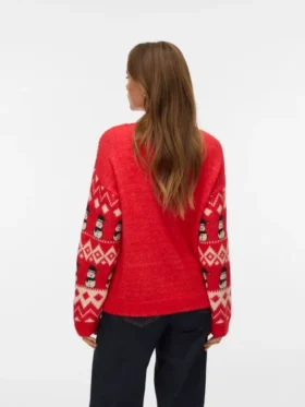 Vmfrostsnowman Knitted Pullover