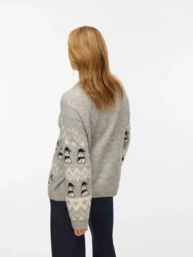 Vmfrostsnowman Knitted Pullover