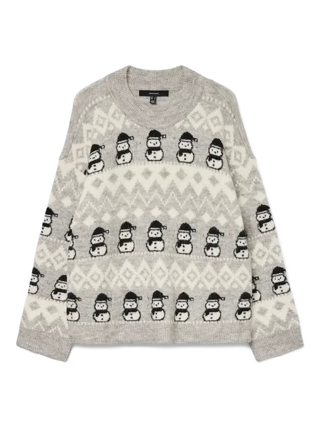 Vmfrostsnowman Knitted Pullover Vmfrostsnowman Knitted Pullover