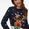 Vmfrostydeer Knitted Pullover Vmfrostydeer Knitted Pullover
