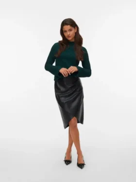Vmgawn Mid Waist Midi Skirt