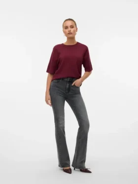Vmgigi High Rise Flared Fit Jeans