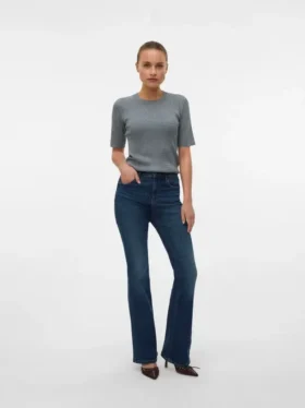 Vmgigi High Rise Flared Fit Jeans