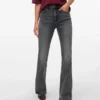 Vmgigi High Rise Flared Fit Jeans