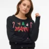 Vmglitter Knitted Pullover