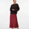 Vmgoddess Mid Waist Long Skirt
