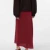 Vmgoddess Mid Waist Long Skirt