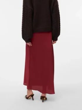 Vmgoddess Mid Waist Long Skirt