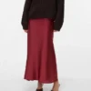 Vmgoddess Mid Waist Long Skirt